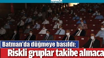 BATMAN&rsquo;DA D&Uuml;ĞMEYE BASILDI