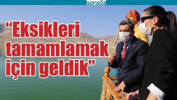 &ldquo;EKSİKLERİ TAMAMLAMAK İ&Ccedil;İN GELDİK&rdquo;
