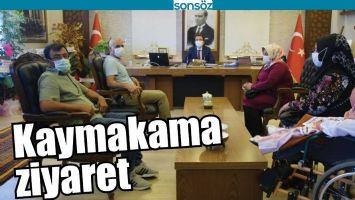 KAYMAKAMA ZİYARET