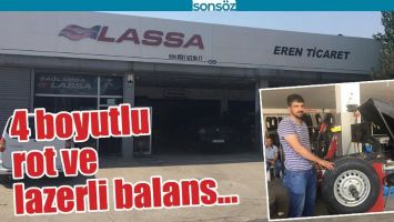 4 BOYUTLU ROT VE LAZERLİ BALANS&hellip;