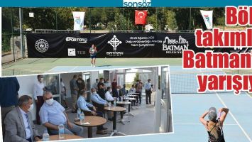 B&Ouml;LGE TAKIMLARI BATMAN&rsquo;DA YARIŞIYOR
