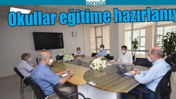 OKULLAR EĞİTİME HAZIRLANIYOR