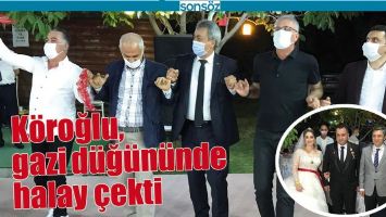 K&Ouml;ROĞLU, GAZİ D&Uuml;Ğ&Uuml;N&Uuml;NDE HALAY &Ccedil;EKTİ
