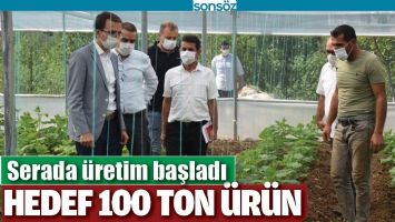 SERADA &Uuml;RETİM BAŞLADI