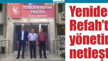 YENİDEN REFAH PARTİSİNİN BATMAN İL Y&Ouml;NETİMİ NETLEŞTİ.