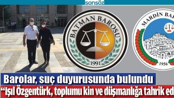 BAROLAR, SU&Ccedil; DUYURUSUNDA BULUNDU