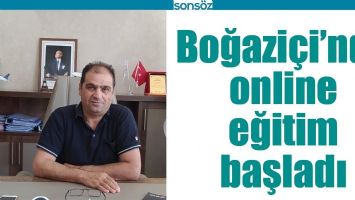 BOĞAZİ&Ccedil;İ&rsquo;NDE ONLİNE EĞİTİM BAŞLADI