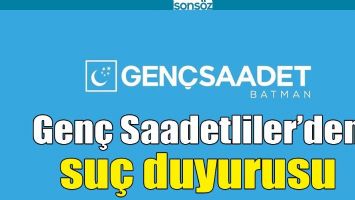 GEN&Ccedil; SAADETLİLER&rsquo;DEN SU&Ccedil; DUYURUSU