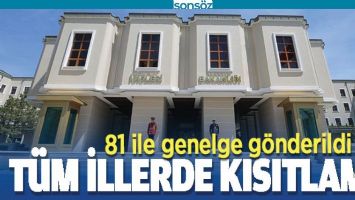 81 İLE GENELGE