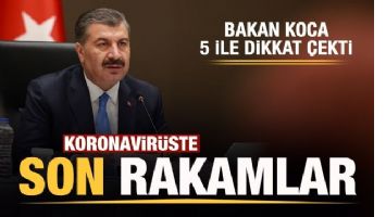 KORONAVİR&Uuml;STE SON RAKAMLAR...