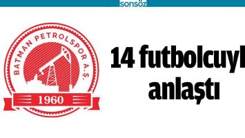 PETROLSPOR'DA 14 FUTBOLCUYLA ANLAŞTI
