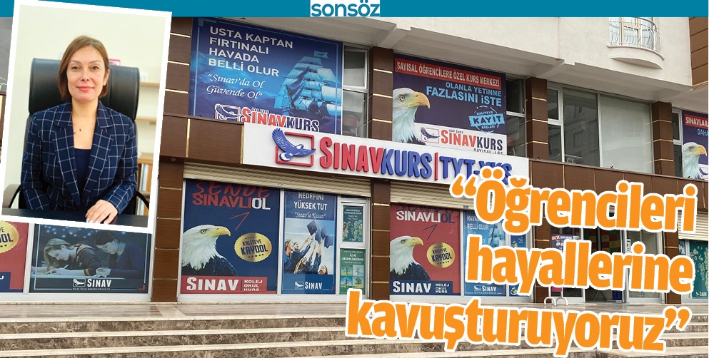 &ldquo;&Ouml;ĞRENCİLERİ HAYALLERİNE KAVUŞTURUYORUZ&rdquo;