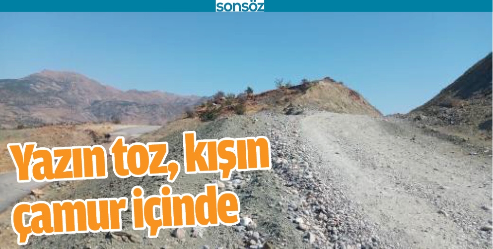 YAZIN TOZ, KIŞIN &Ccedil;AMUR İ&Ccedil;İNDE