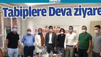 TABİPLERE DEVA ZİYARETİ