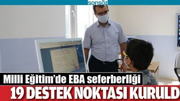 MİLLİ EĞİTİM&rsquo;DE EBA SEFERBERLİĞİ