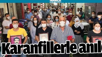 KARANFİLLERLE ANILDI