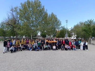 57 sporcu, boccede yarıştı
