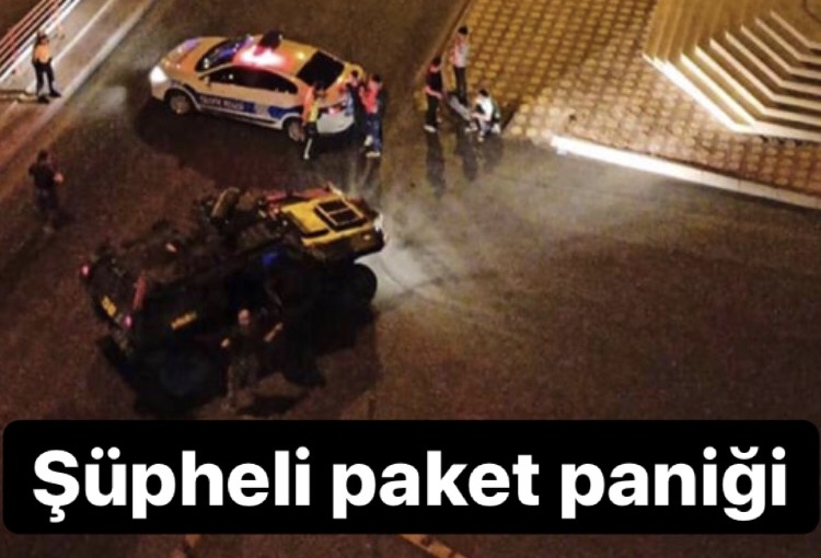 Batman&rsquo;da ş&uuml;pheli paket paniği