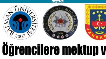 &Ouml;ĞRENCİLERE MEKTUP VAR