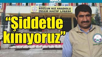 &ldquo;ŞİDDETLE KINIYORUZ&rdquo;