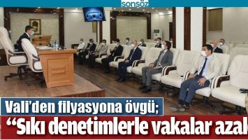 VALİ&rsquo;DEN FİLYASYONA &Ouml;VG&Uuml;
