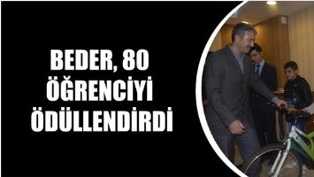 BEDER, 80 &Ouml;ĞRENCİYİ &Ouml;D&Uuml;LLENDİRDİ