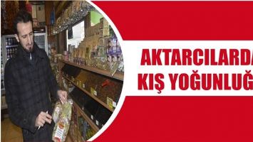AKTARCILARDA KIŞ YOĞUNLUĞU