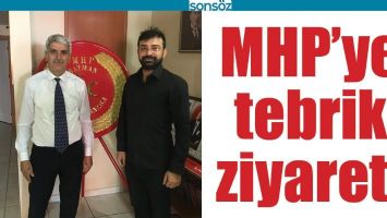 MHP&rsquo;YE TEBRİK ZİYARETİ