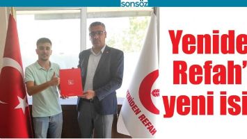 YENİDEN REFAH&rsquo;A YENİ İSİM