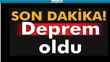 DEPREM OLDU