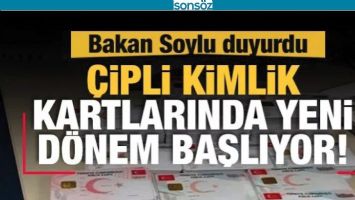&Ccedil;İPLİ KİMLİK KARTLARINDA YENİ D&Ouml;NEM BAŞLIYOR