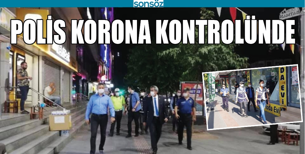 POLİS KORONA KONTROL&Uuml;NDE