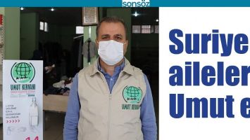 SURİYELİ AİLELERE UMUT ELİ
