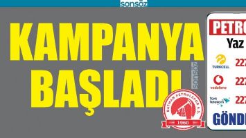 PETROLSPOR SMS KAMPANYASI BAŞLATTI