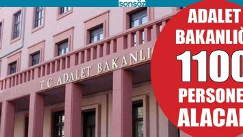 ADALET BAKANLIĞI 1100 PERSONEL ALACAK