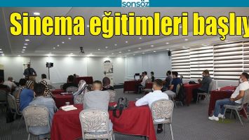 SİNEMA EĞİTİMLERİ BAŞLIYOR