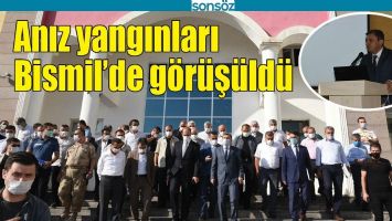 ANIZ YANGINLARI BİSMİL&rsquo;DE G&Ouml;R&Uuml;Ş&Uuml;LD&Uuml;