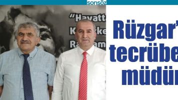 R&Uuml;ZGAR&rsquo;A TECR&Uuml;BELİ M&Uuml;D&Uuml;R
