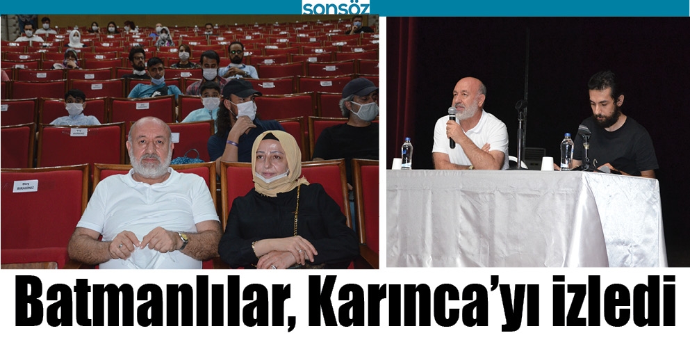 BATMANLILAR, KARINCA&rsquo;YI İZLEDİ