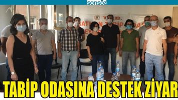 TABİP ODASINA DESTEK ZİYARETİ