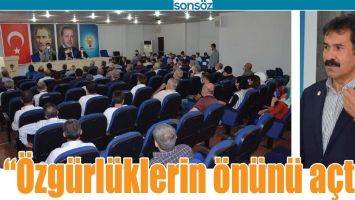 &ldquo;&Ouml;ZG&Uuml;RL&Uuml;KLERİN &Ouml;N&Uuml;N&Uuml; A&Ccedil;TIK&rdquo;