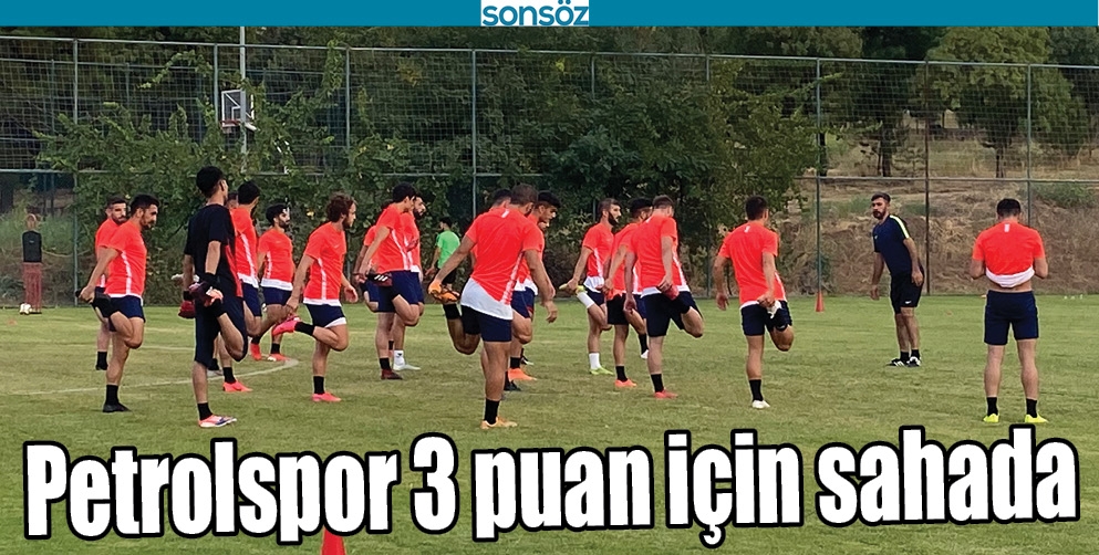 PETROLSPOR 3 PUAN İ&Ccedil;İN SAHADA