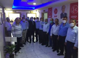SASONLU MUHTARLAR&rsquo;DAN MHP ZİYARETİ