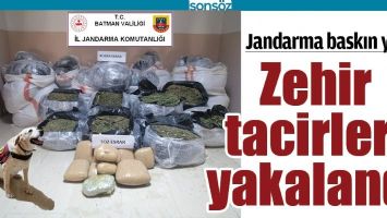 ZEHİR TACİRLERİ YAKALANDI