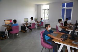 BELEDİYE'DEN &Ouml;ĞRENCİLERE EBA DESTEK NOKTASI