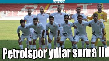 PETROLSPOR YILLAR SONRA LİDER