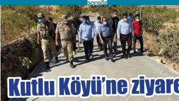 KUTLU K&Ouml;Y&Uuml;&rsquo;NE ZİYARET