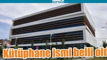 K&Uuml;T&Uuml;PHANE İSMİ BELLİ OLDU