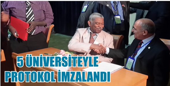 5 &Uuml;NİVERSİTEYLE PROTOKOL İMZALADI