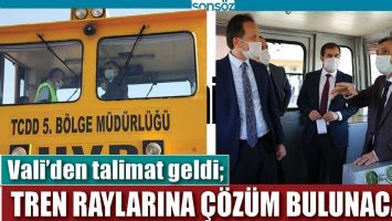TREN RAYLARINA &Ccedil;&Ouml;Z&Uuml;M BULUNACAK